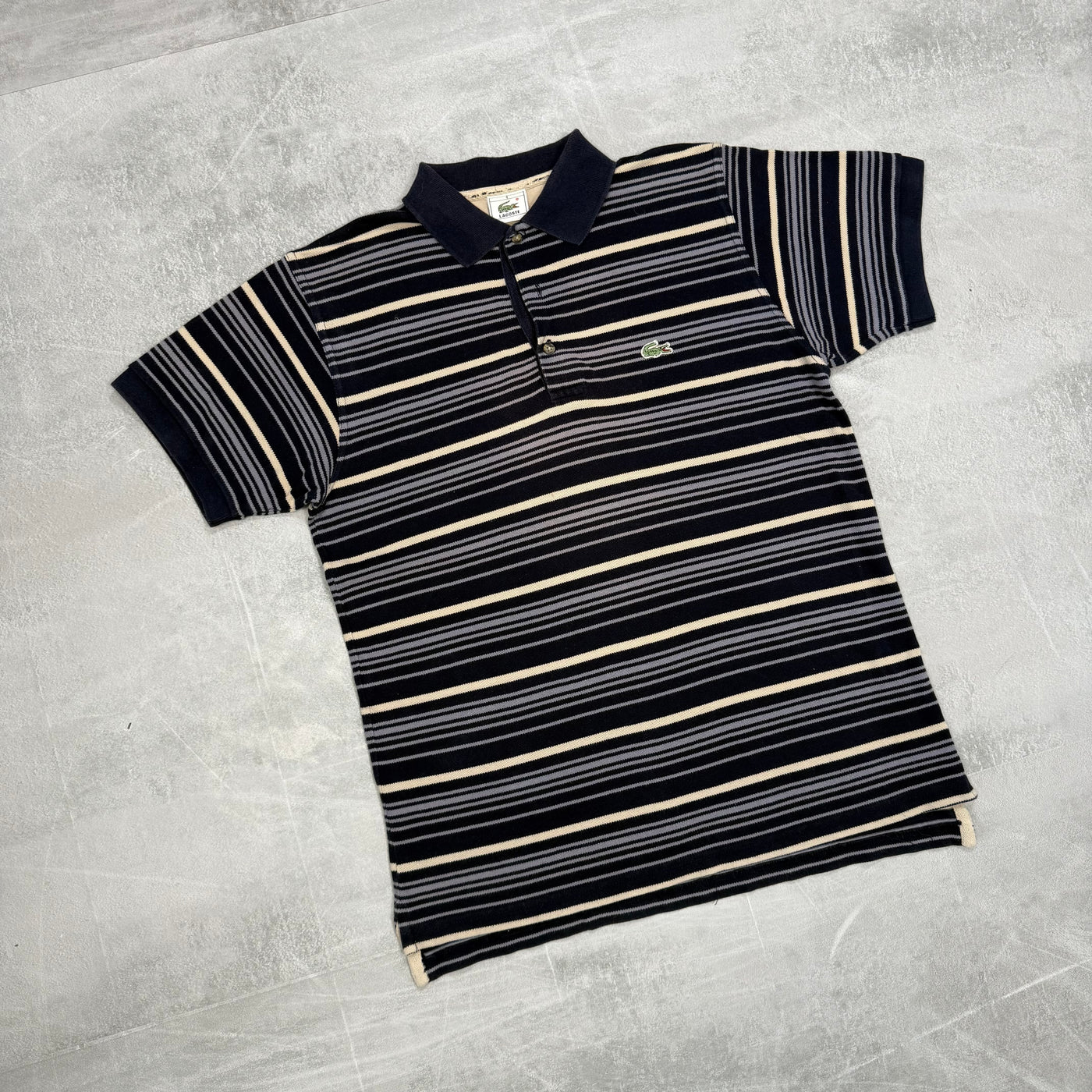 Lacoste Premium Stripe Polo | M