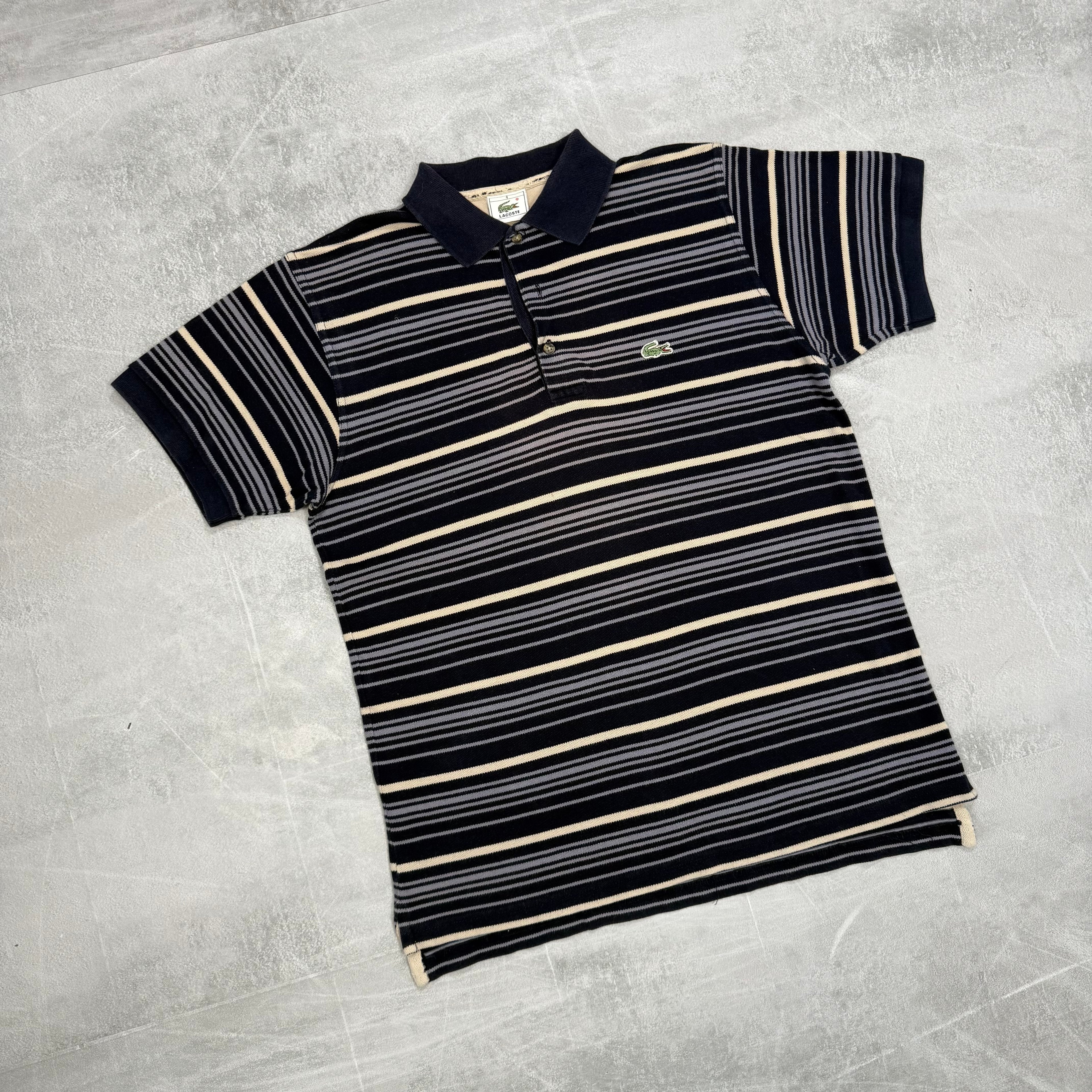 Lacoste Premium Stripe Polo | M