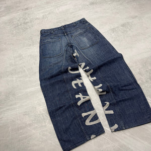 Armani Big Print Vintage Jeans | S