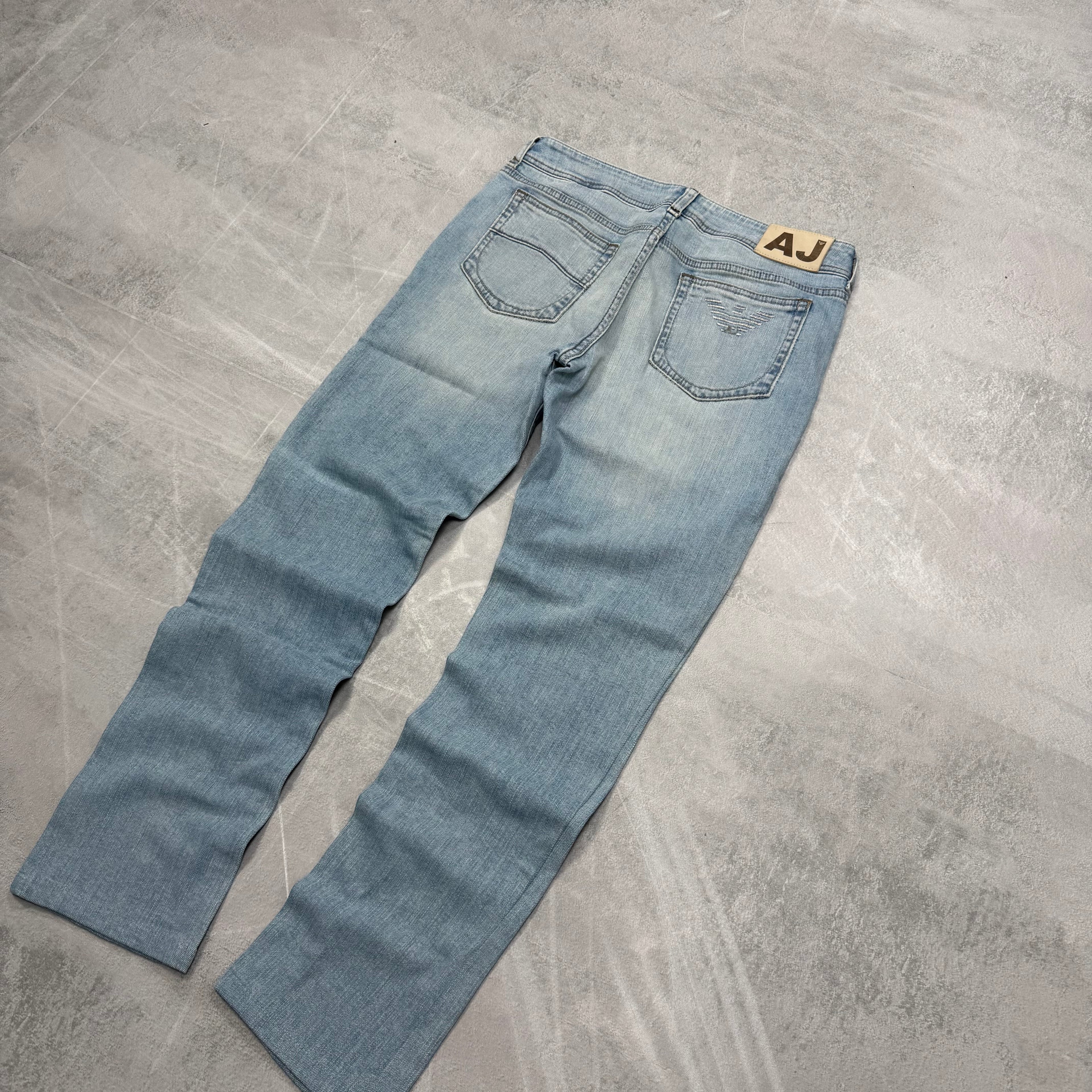 Armani Big Logo Jeans | XS