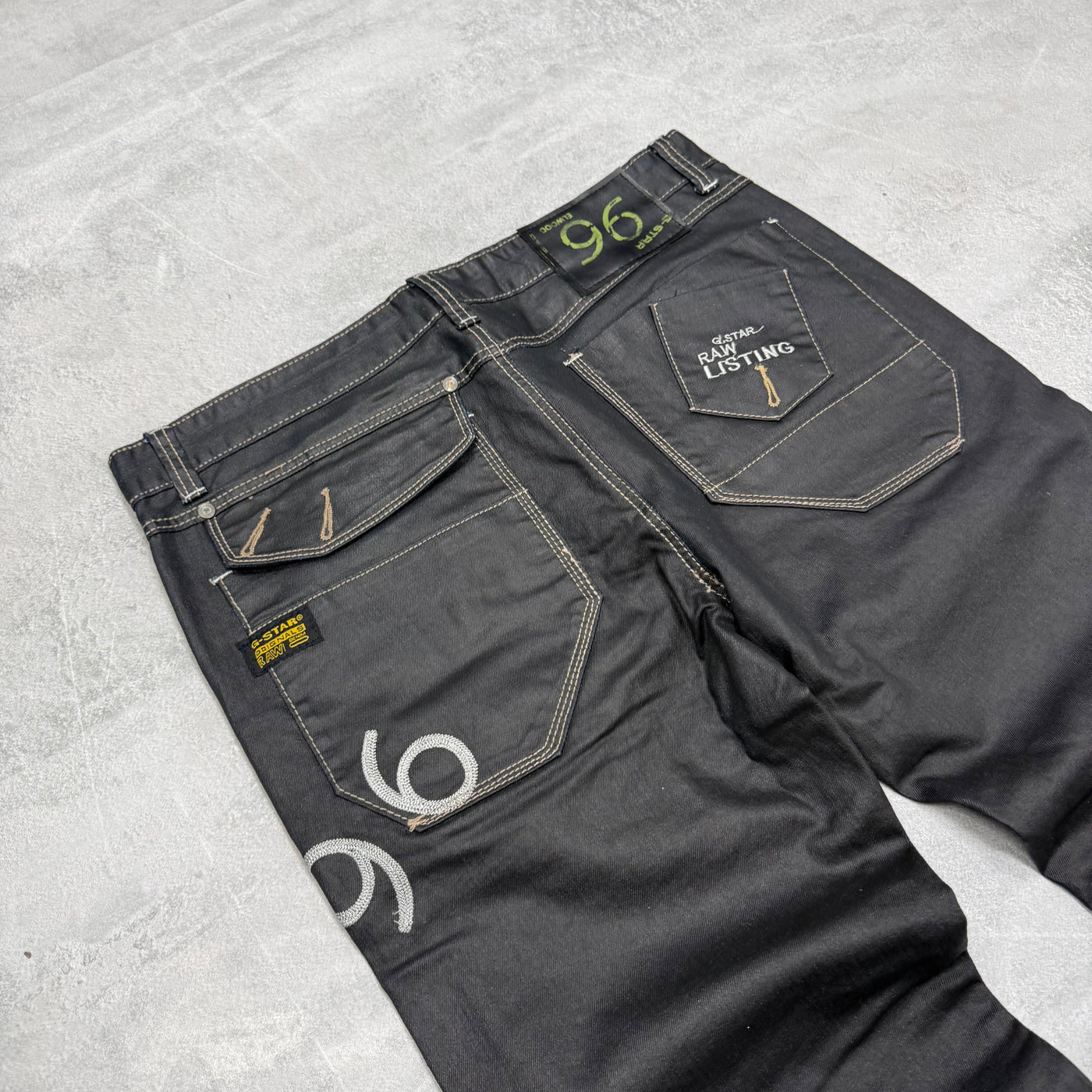 G-Star Big Print Vintage Jeans | M
