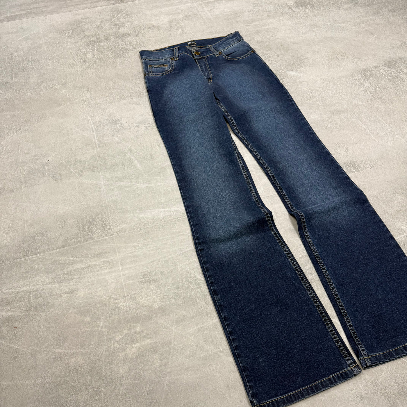 Dolce Gabana Big Print Vintage Jeans | S