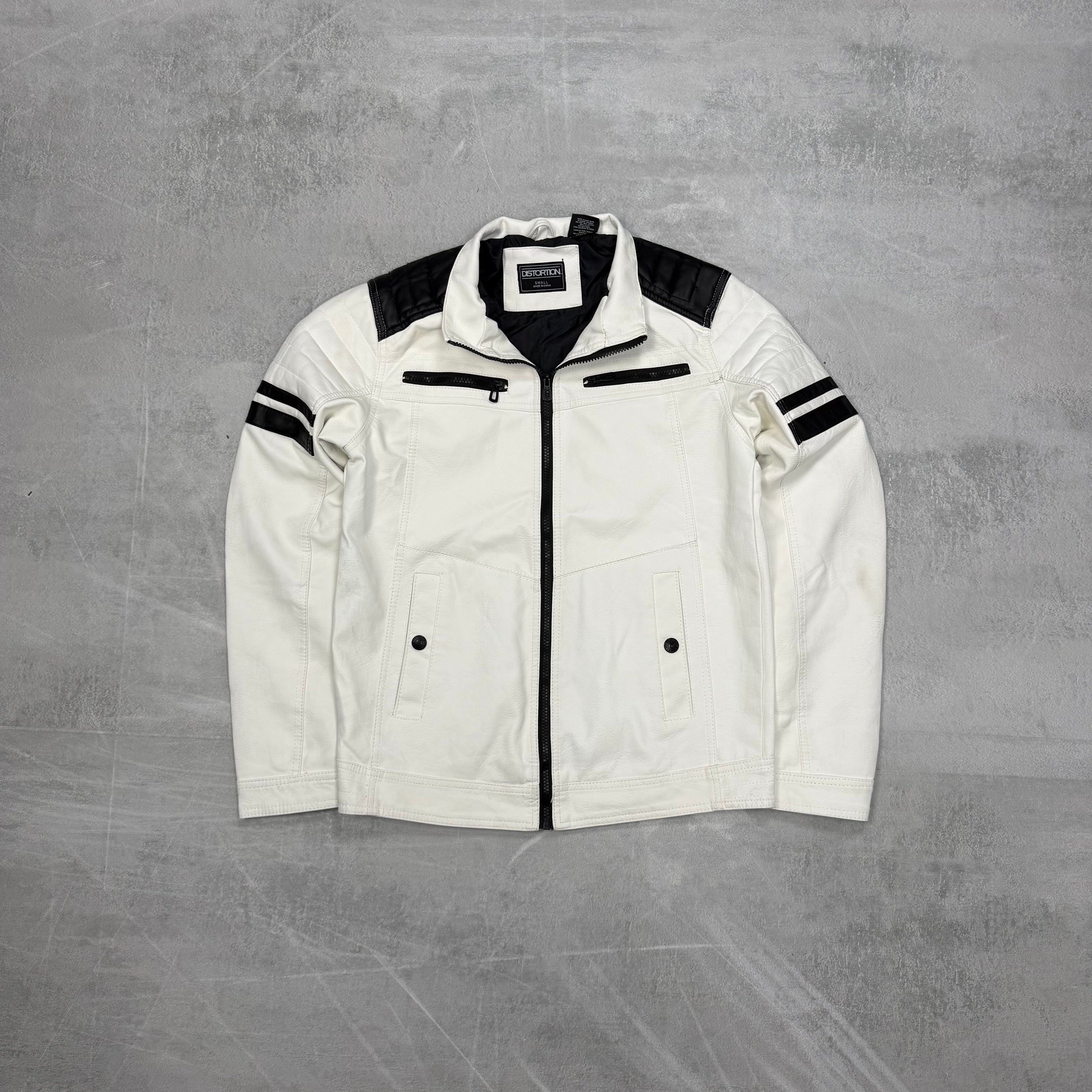 Vintage Biker Leader Jacket | S
