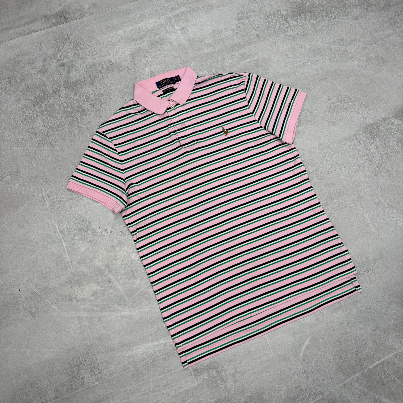 Polo Ralph Lauren Premium Stripe Polo | S
