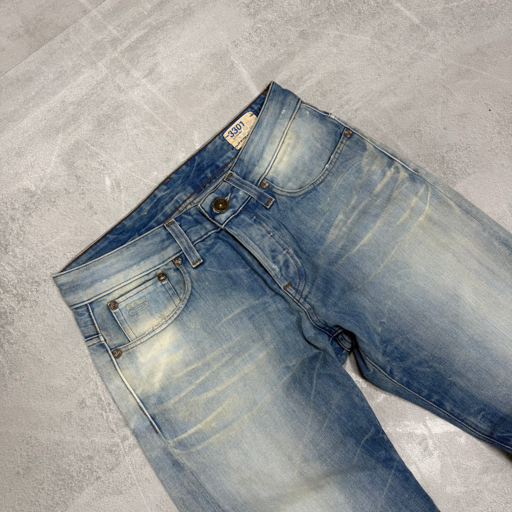 G-Star Washed Vintage Jeans | XS