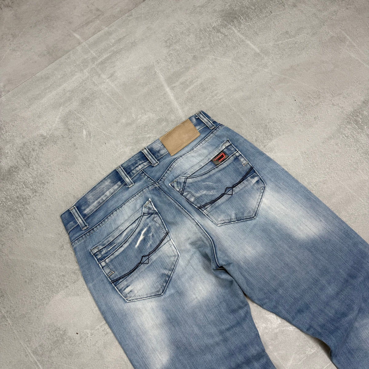 Diesel Washed Vintage Jeans | XS