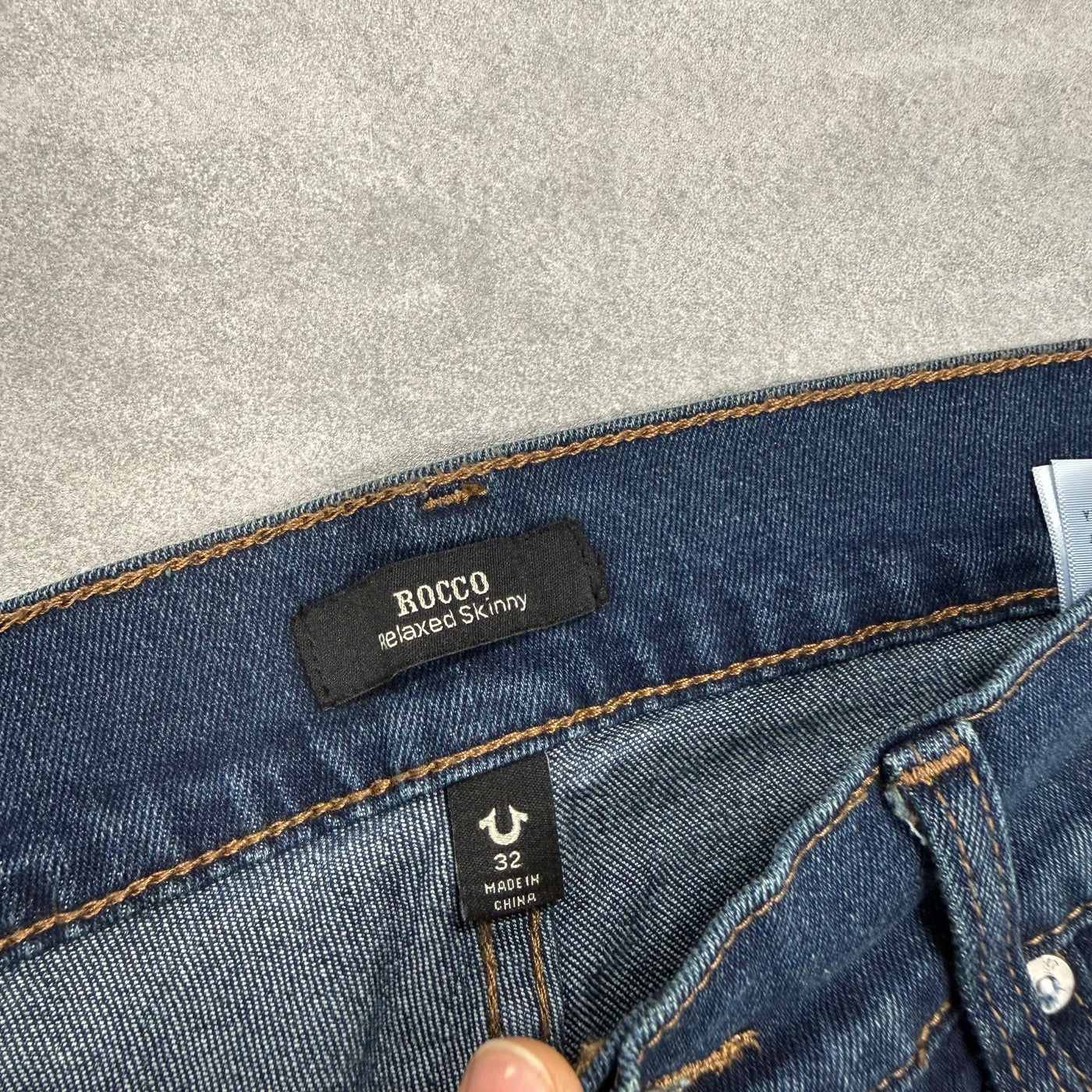True Religion  Washed Vintage Jeans | S