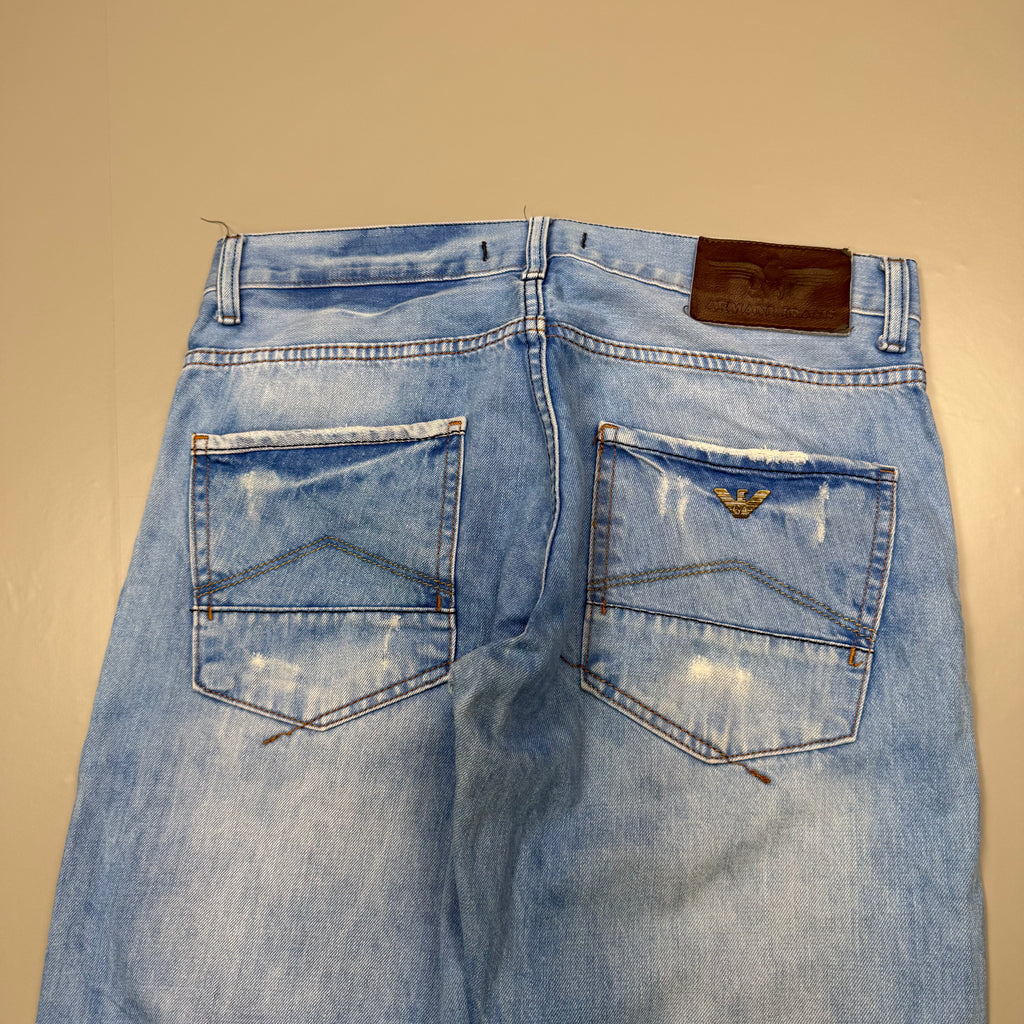 Armani Washed Vintage Jeans | S