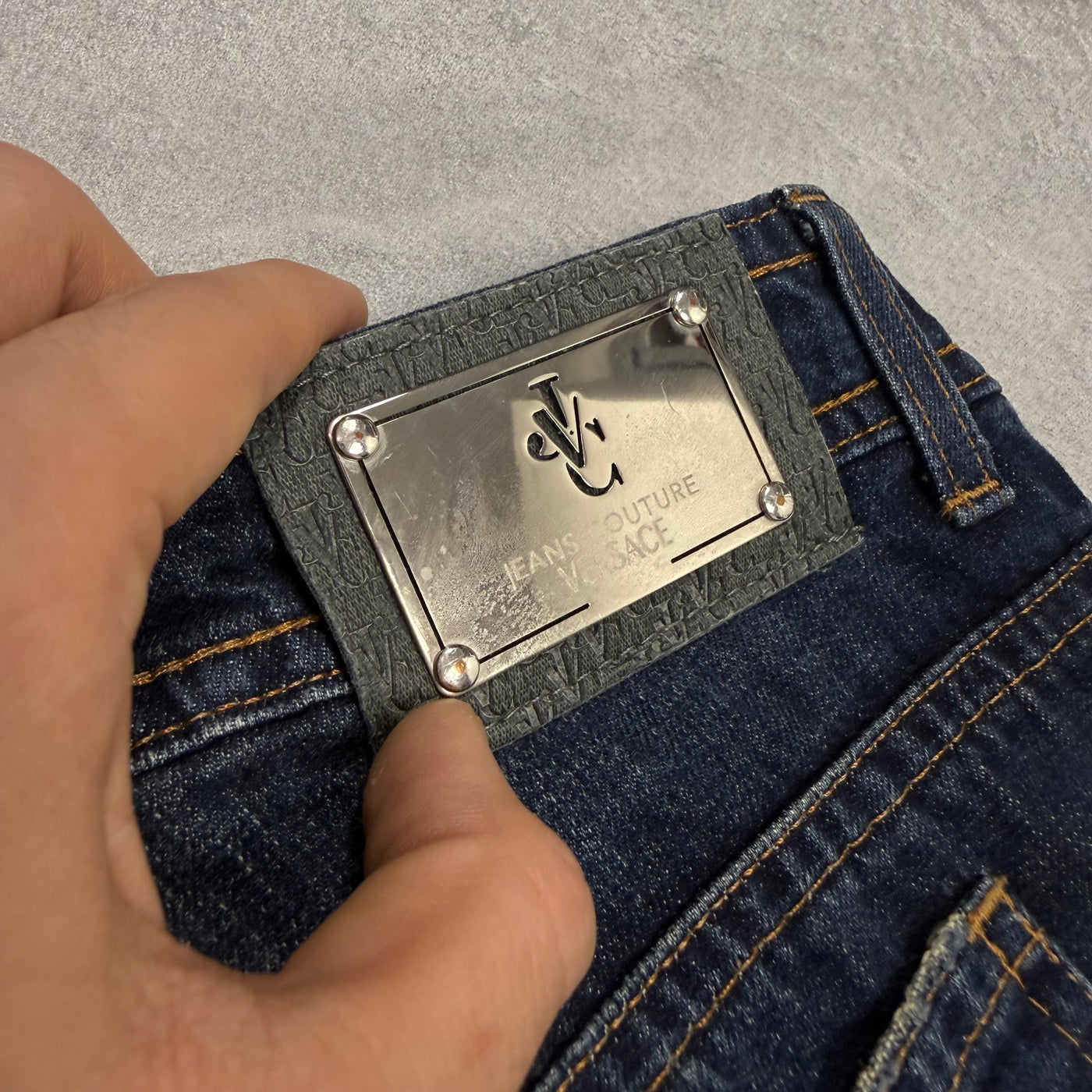 Versace Big Logo Jeans | S
