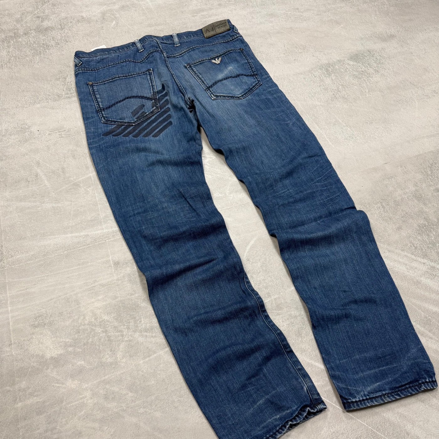 Armani  Big Print Vintage Jeans | S
