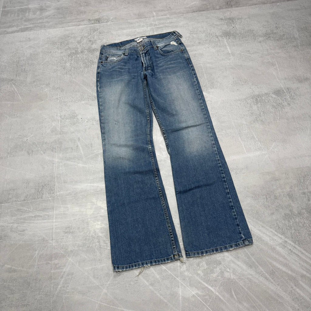 Armani Bootcut Washed Vintage Jeans | S