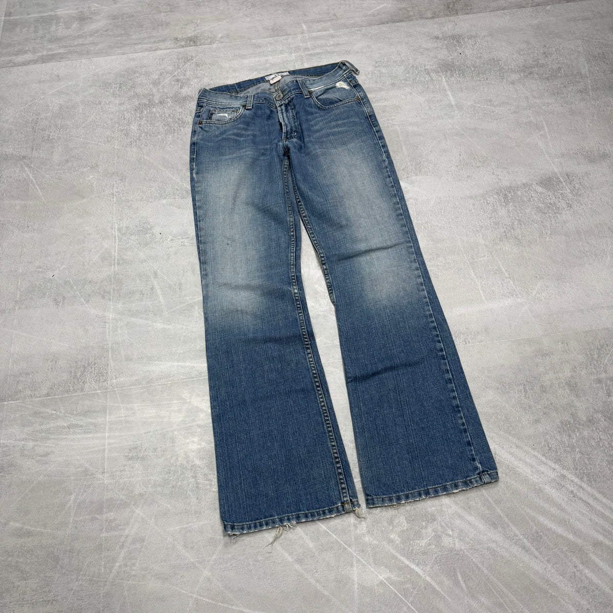 Armani Bootcut Washed Vintage Jeans | S