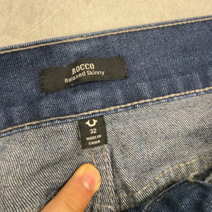 True Religion Washed Vintage Jeans | S