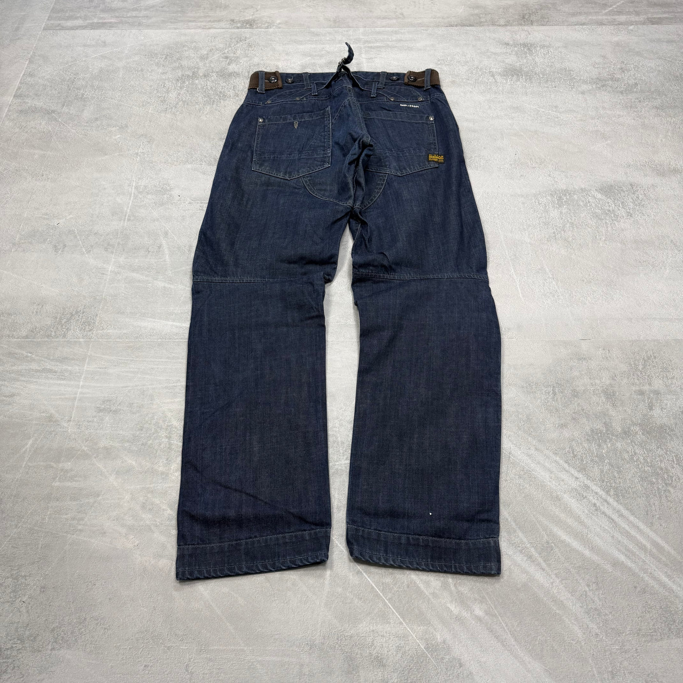 G-Star Big Print Washed Vintage Jeans | M