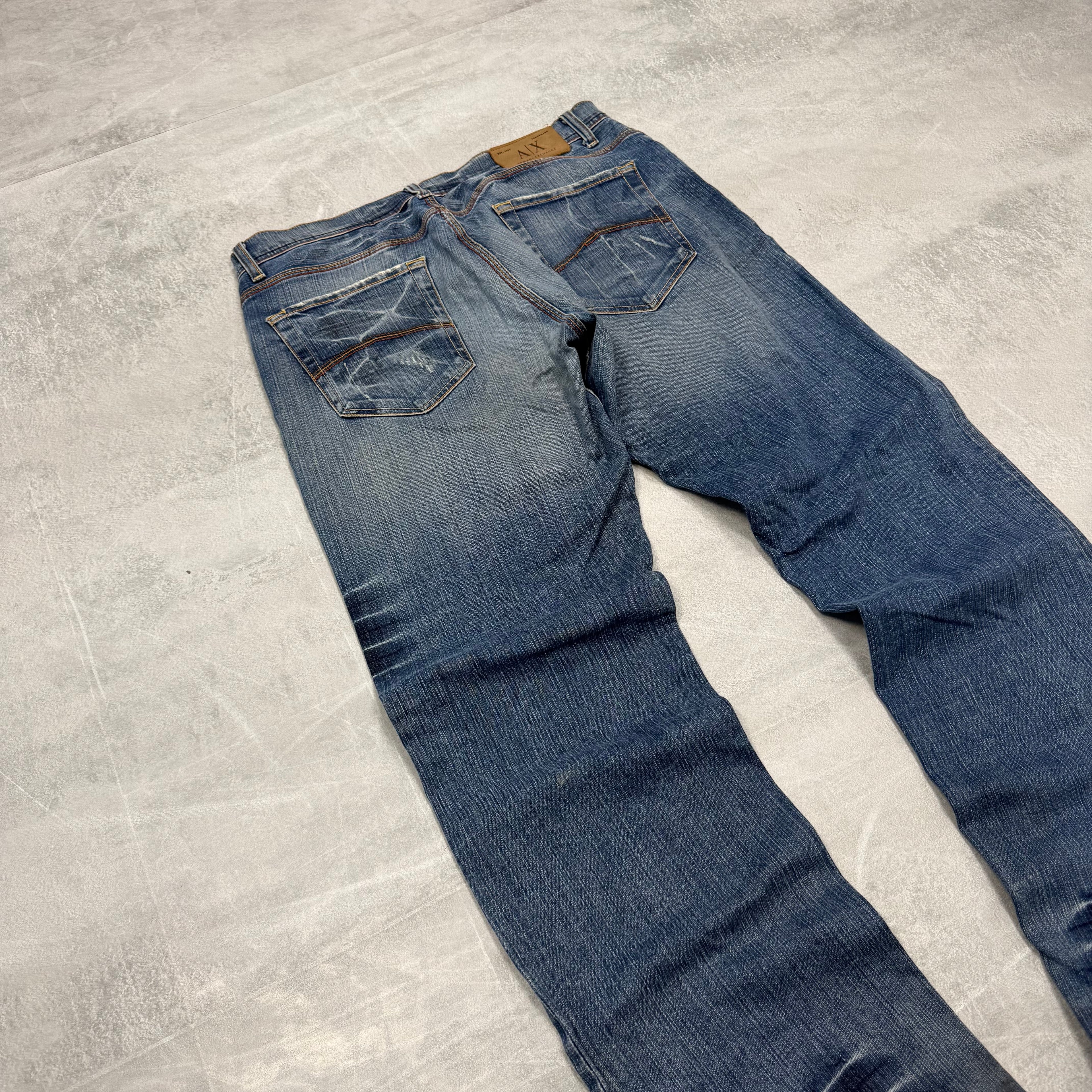 Armani Washed Vintage Jeans | M