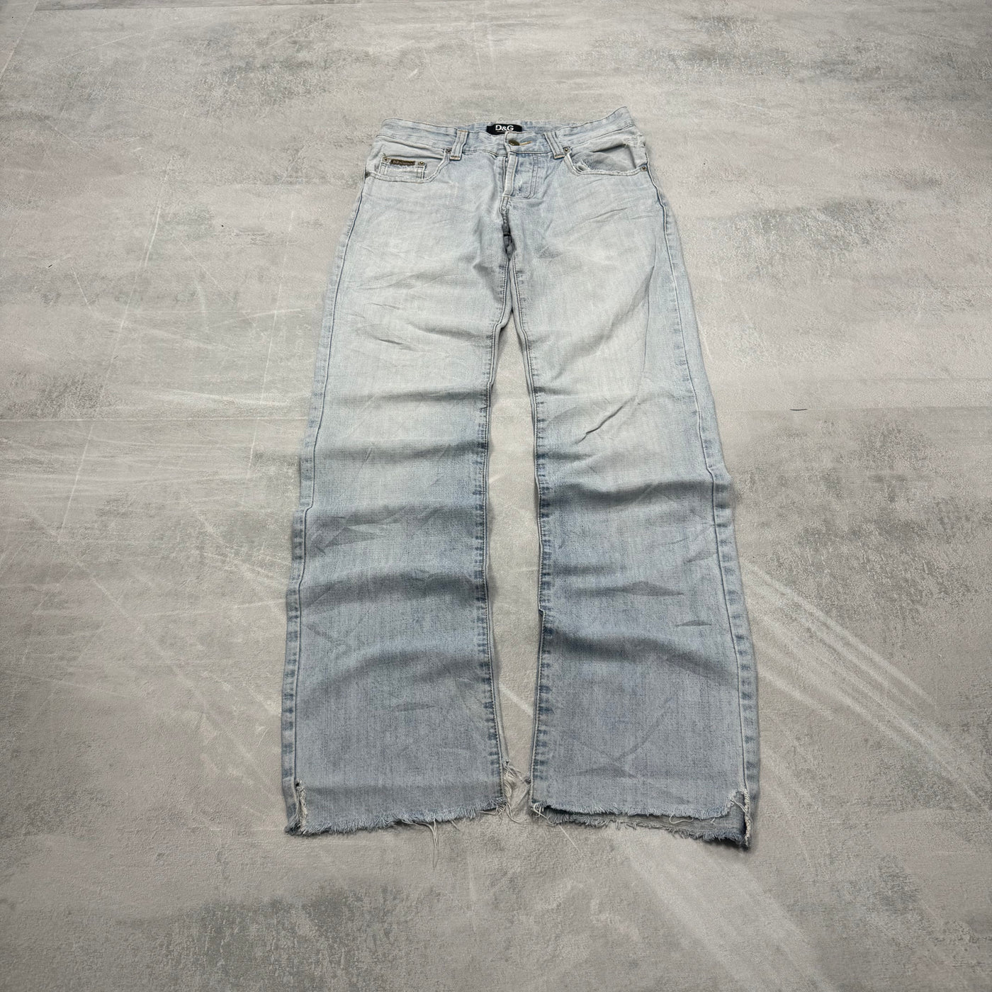 Dolce Gabana Big Print Vintage Jeans | S