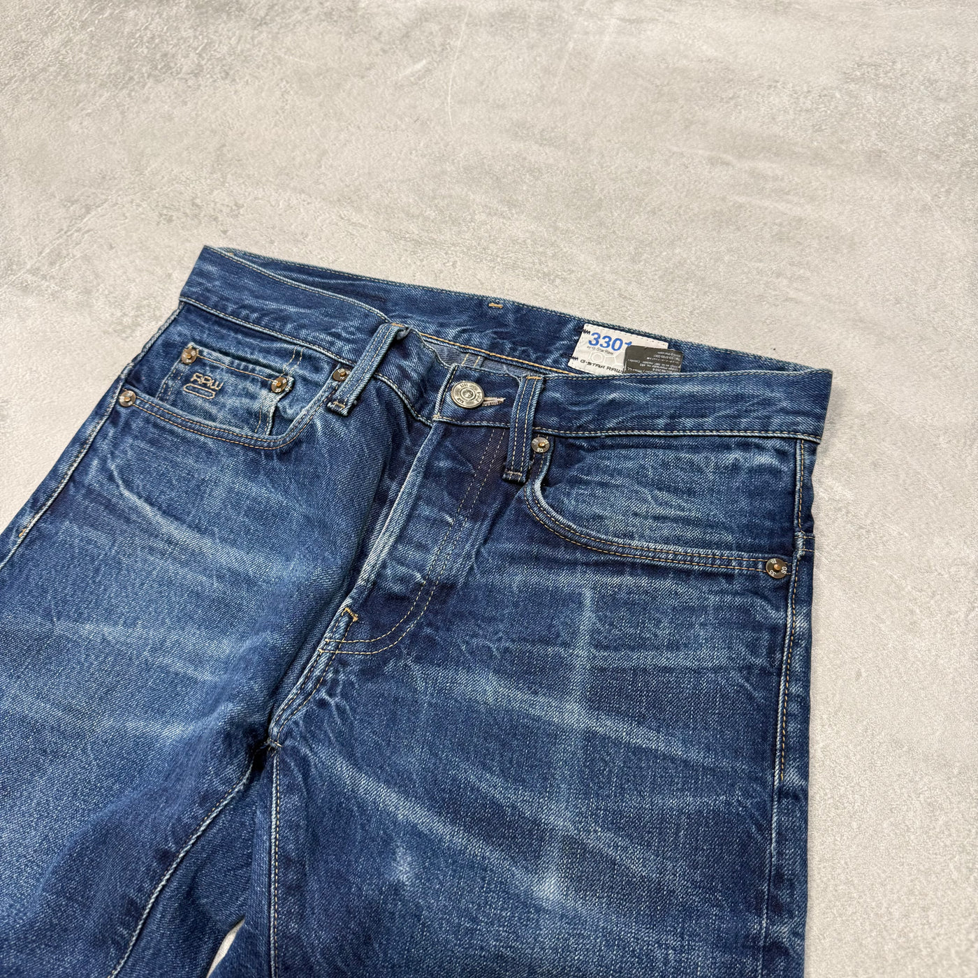 G- Star Washed Vintage Jeans | S