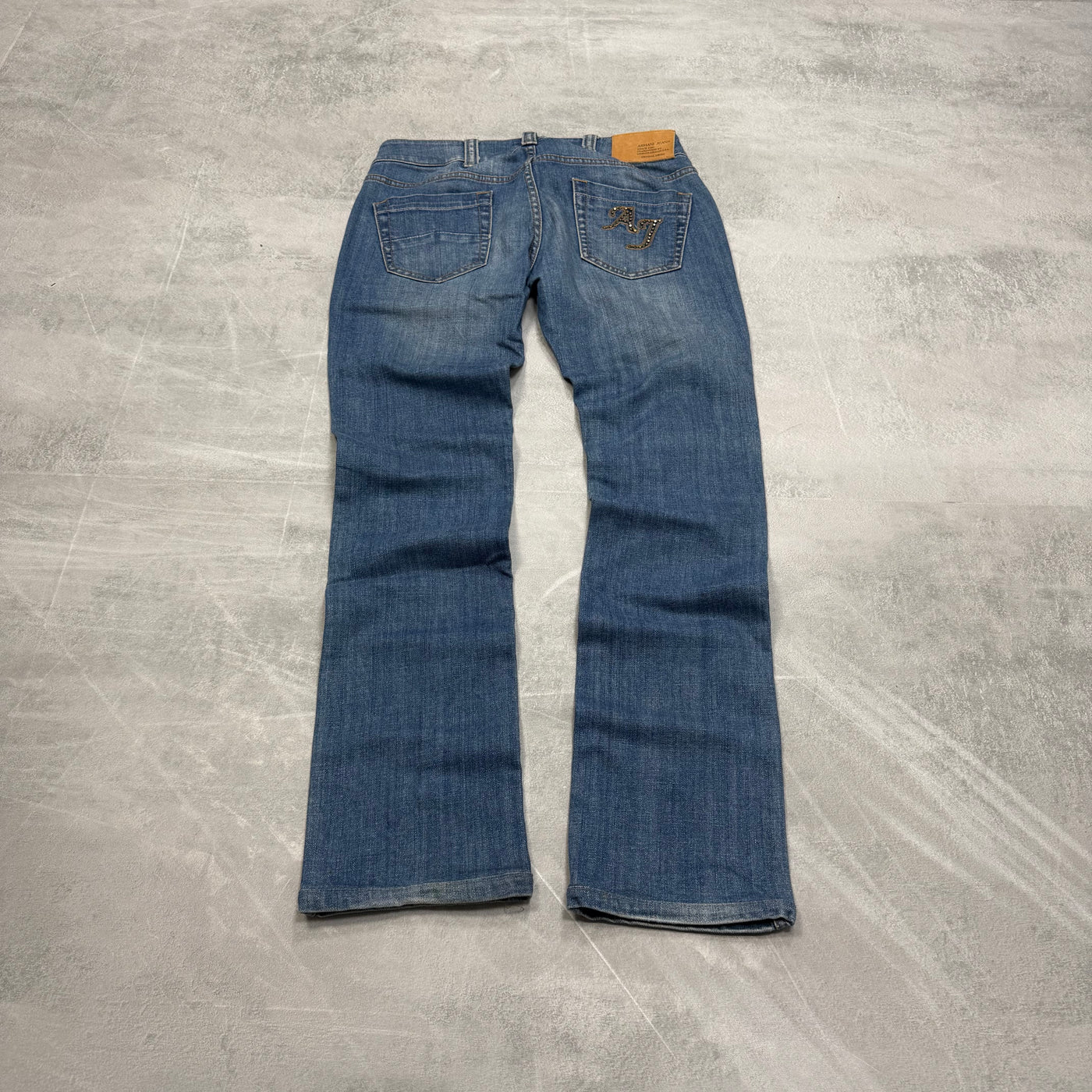 Armani Big Logo Vintage Jeans | XS