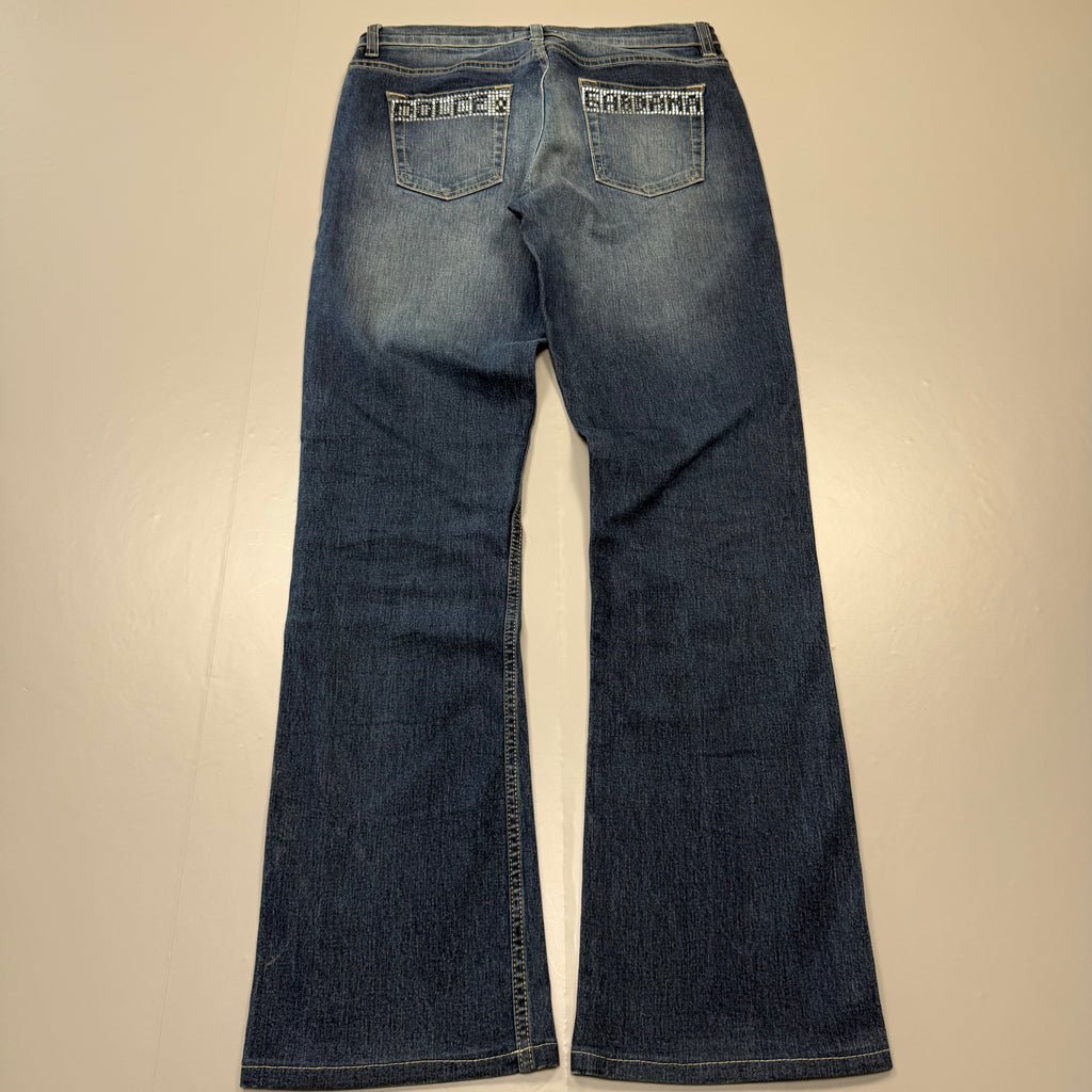 Dolce Gabana Back Print Bootcut Vintage Jeans | S