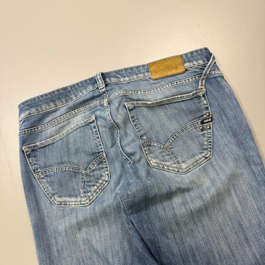 Gas Washed Vintage Jeans | M