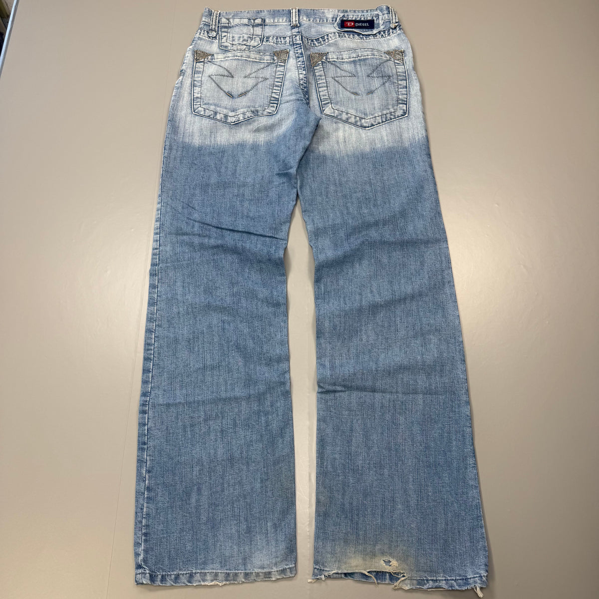Diesel Bootcut Washed Vintage Jeans | M