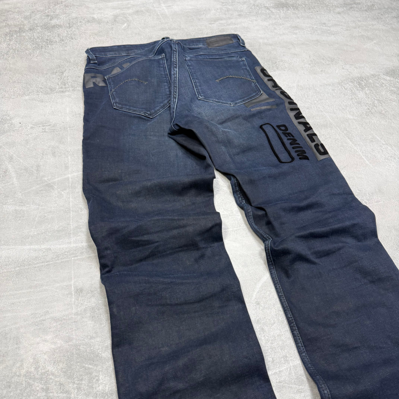 G-Star Big Print Vintage Jeans | S