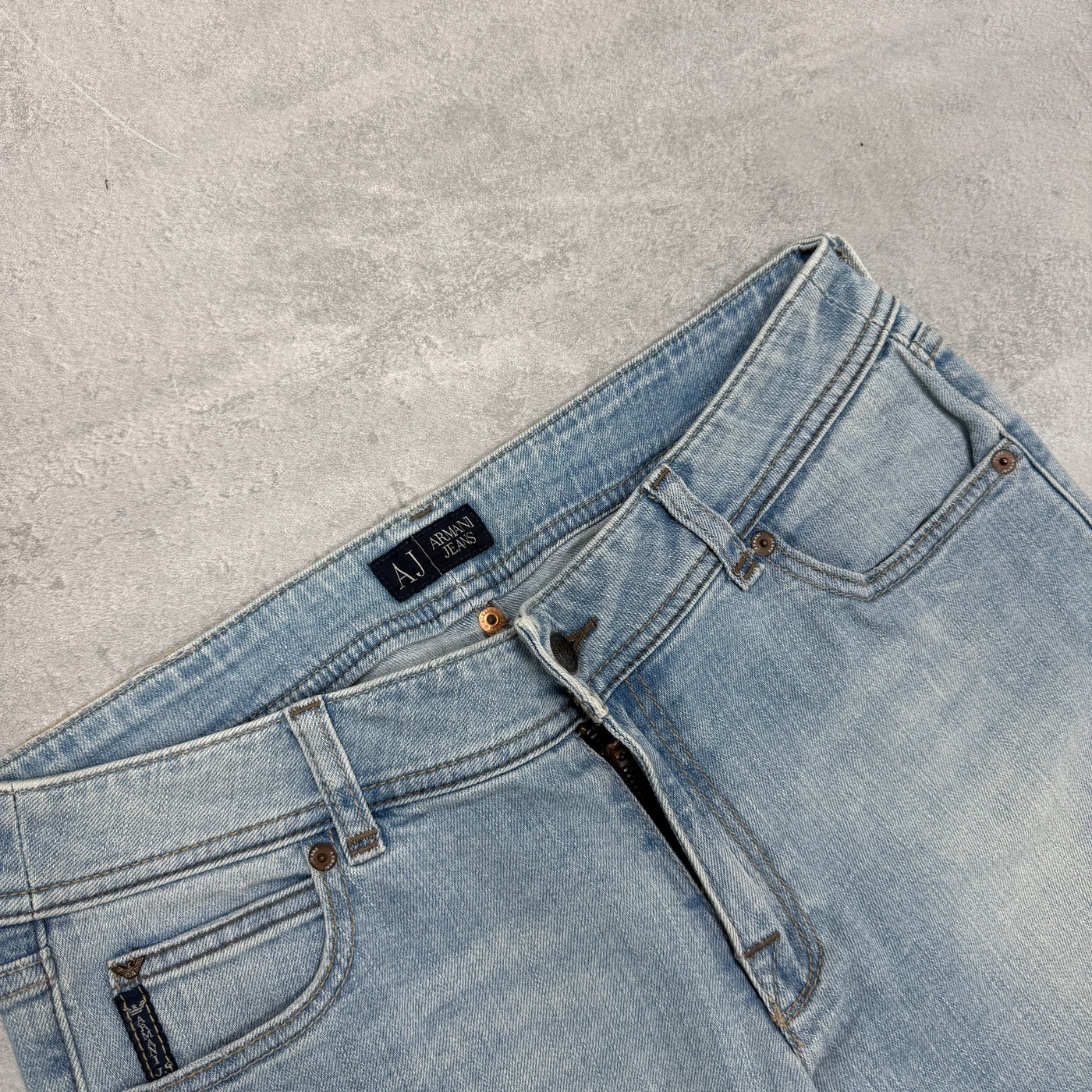 Armani Big Logo Jeans | XS