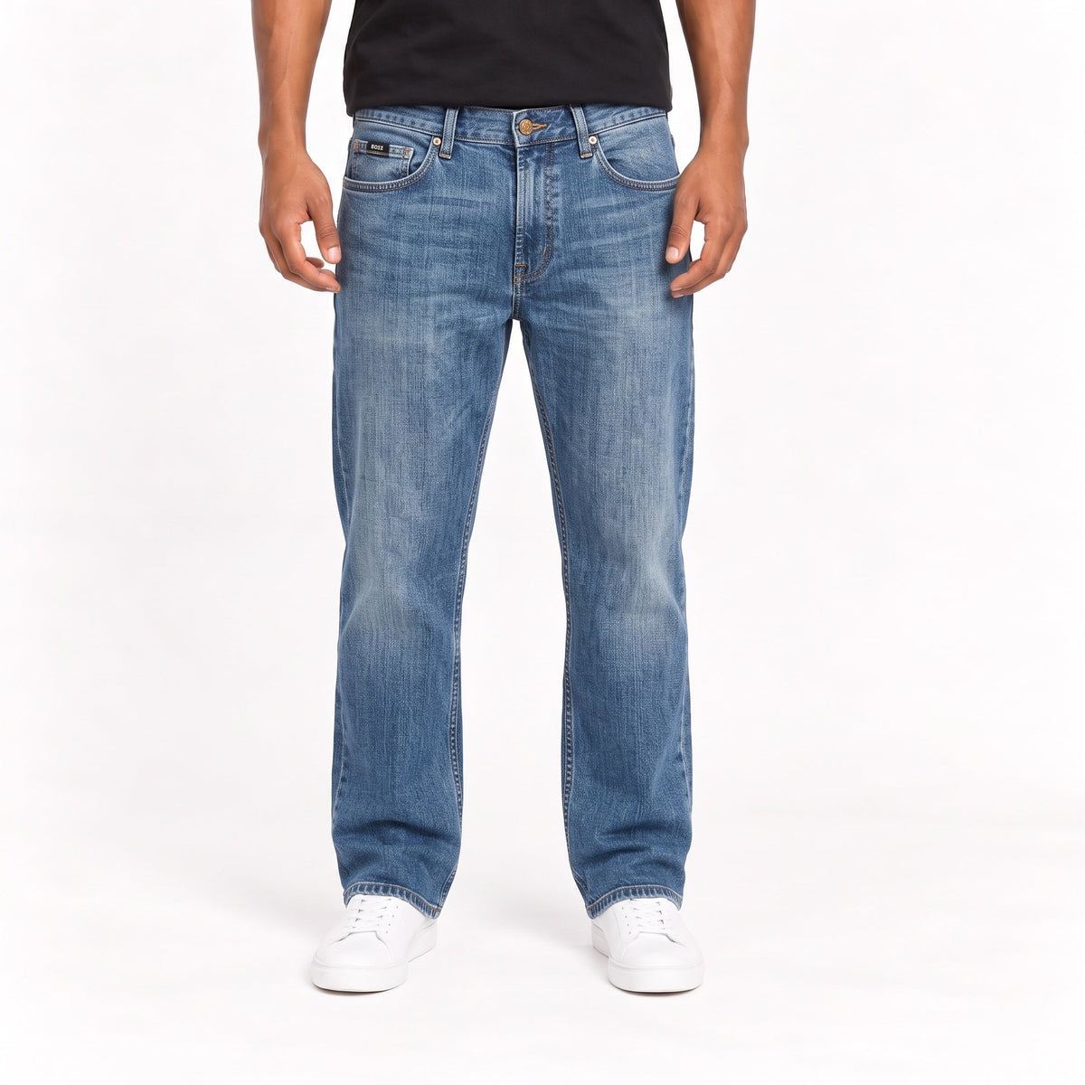 Hugo Boss Washed Vintage Jeans | S