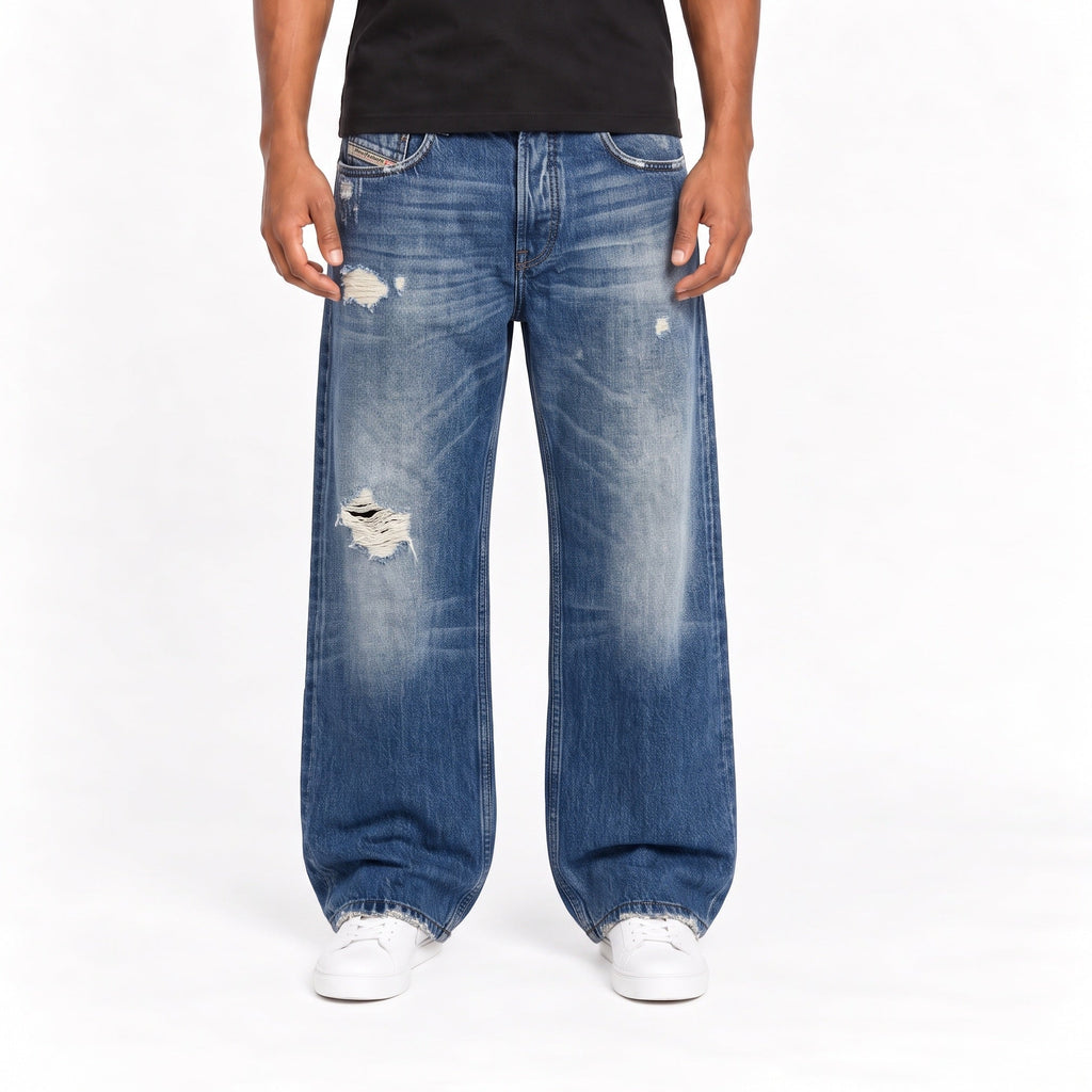 Diesel Baggy Washed Vintage Jeans | S