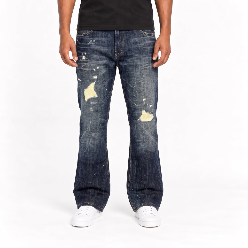 Jack Jones Baggy Washed Vintage Jeans | L