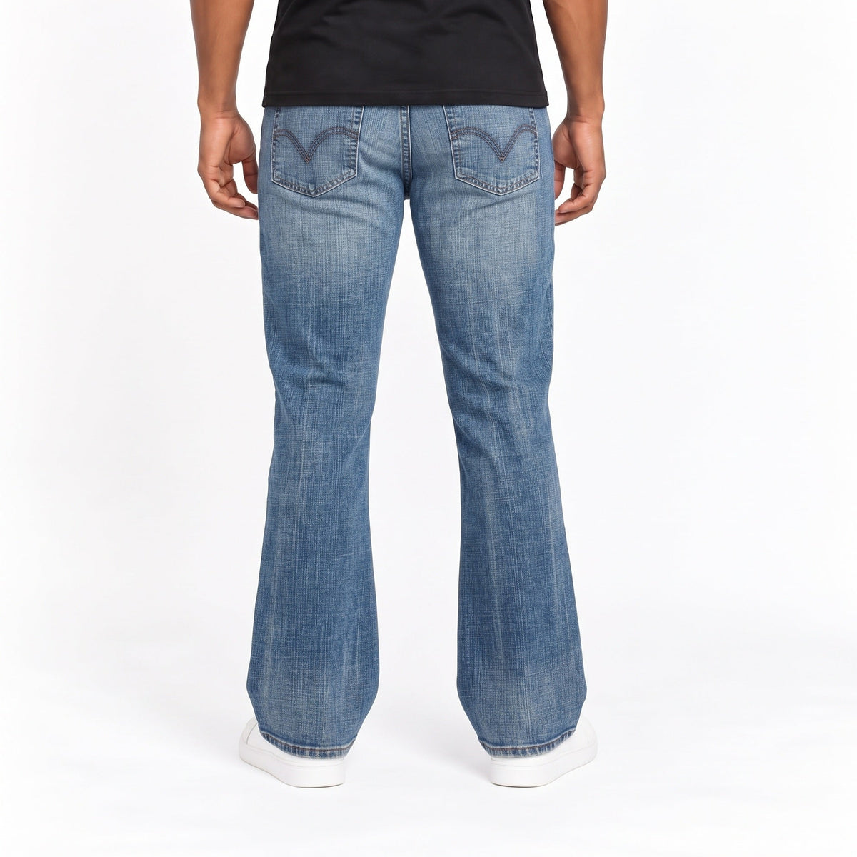Levis Bootcut Washed Vintage Jeans | S