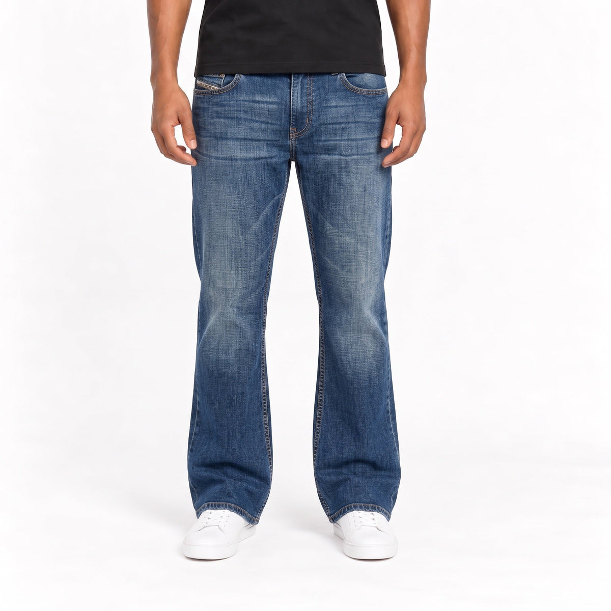 Diesel Bootcut Washed Vintage Jeans | M