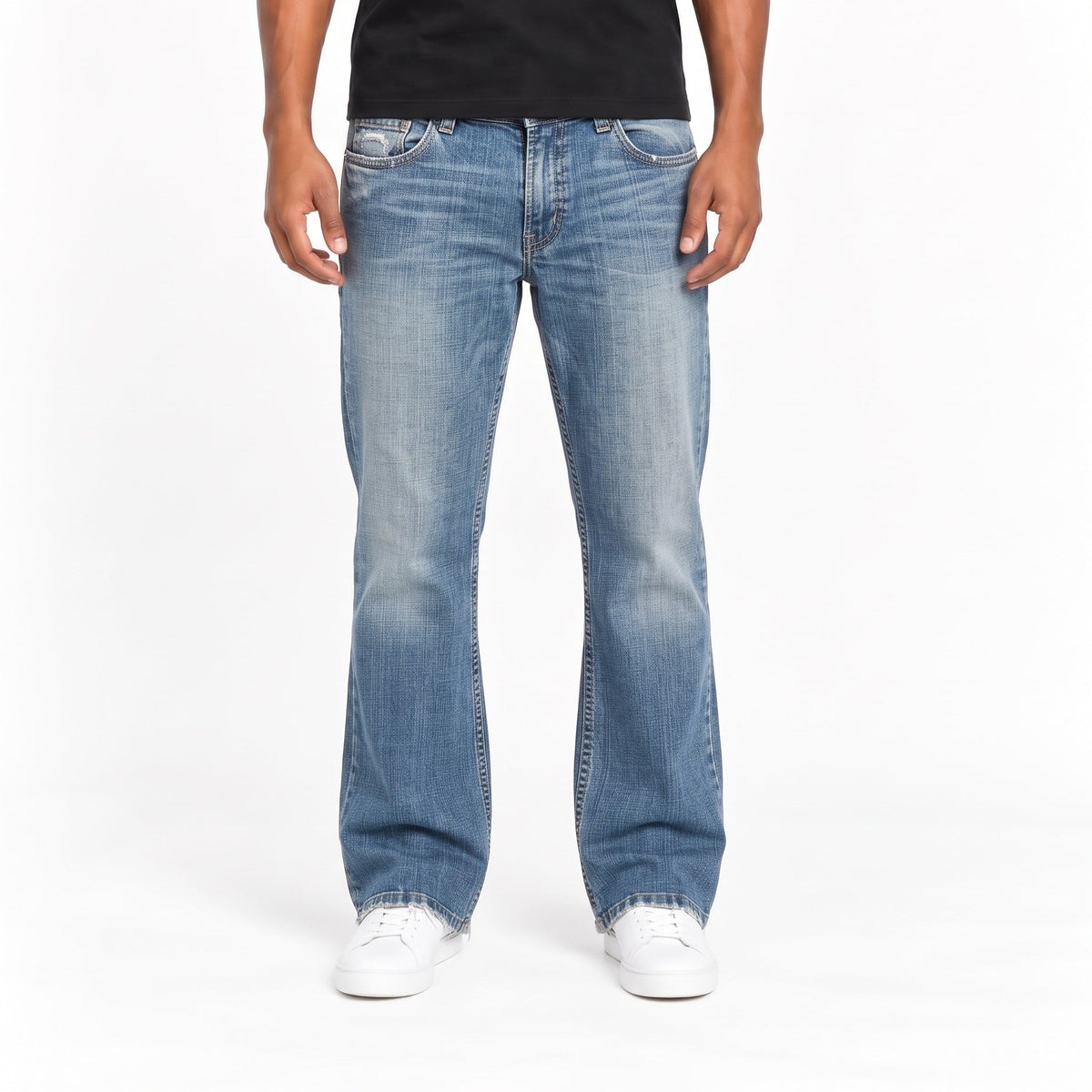 Armani Bootcut Washed Vintage Jeans | S