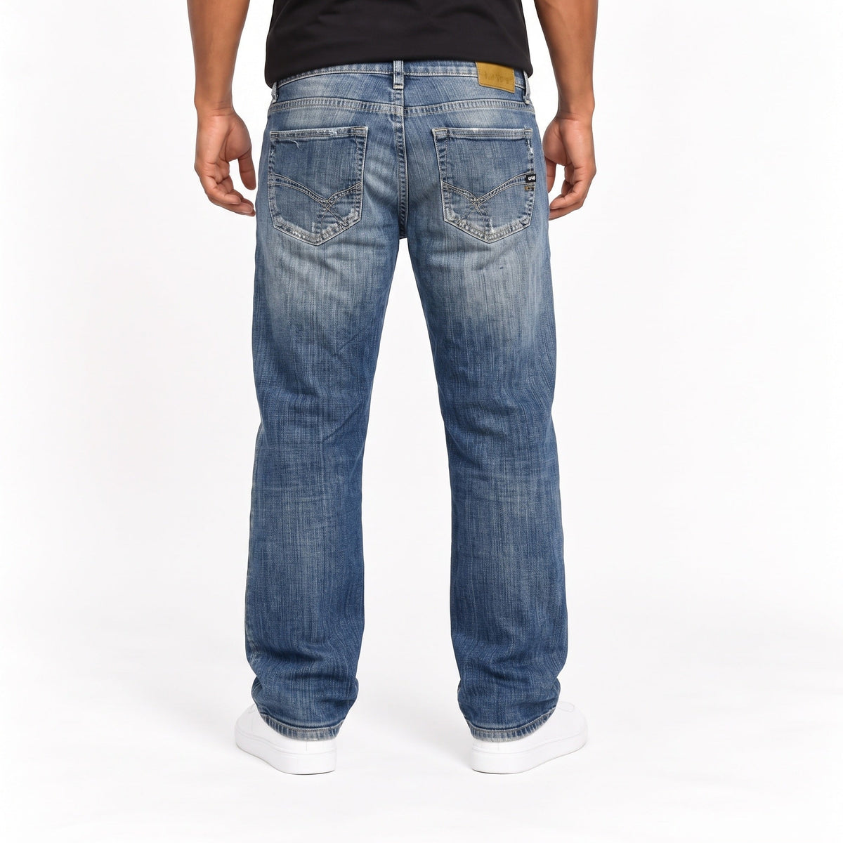 Gas Washed Vintage Jeans | M