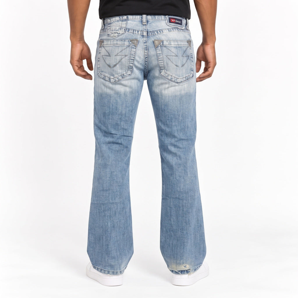 Diesel Bootcut Washed Vintage Jeans | M