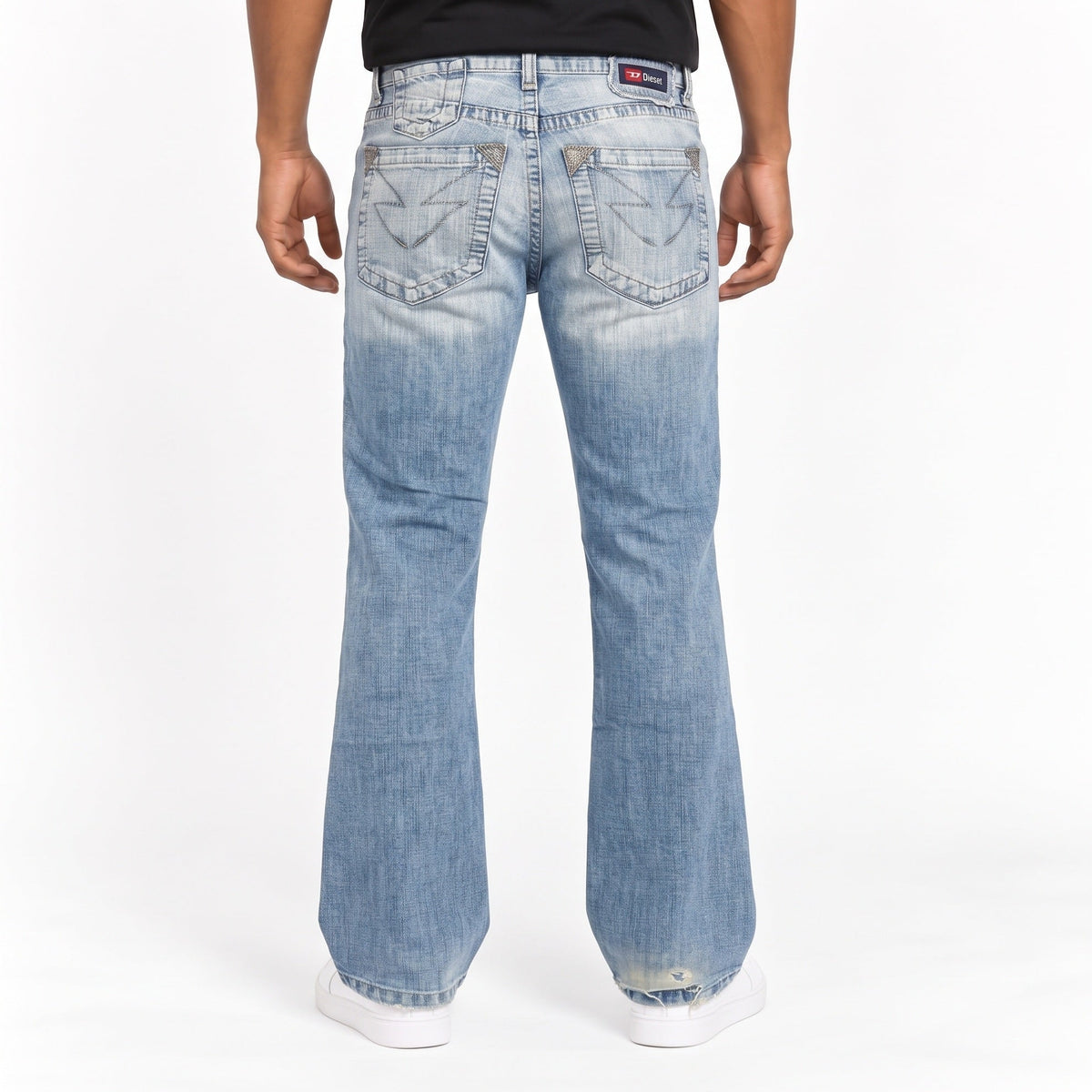 Diesel Bootcut Washed Vintage Jeans | M