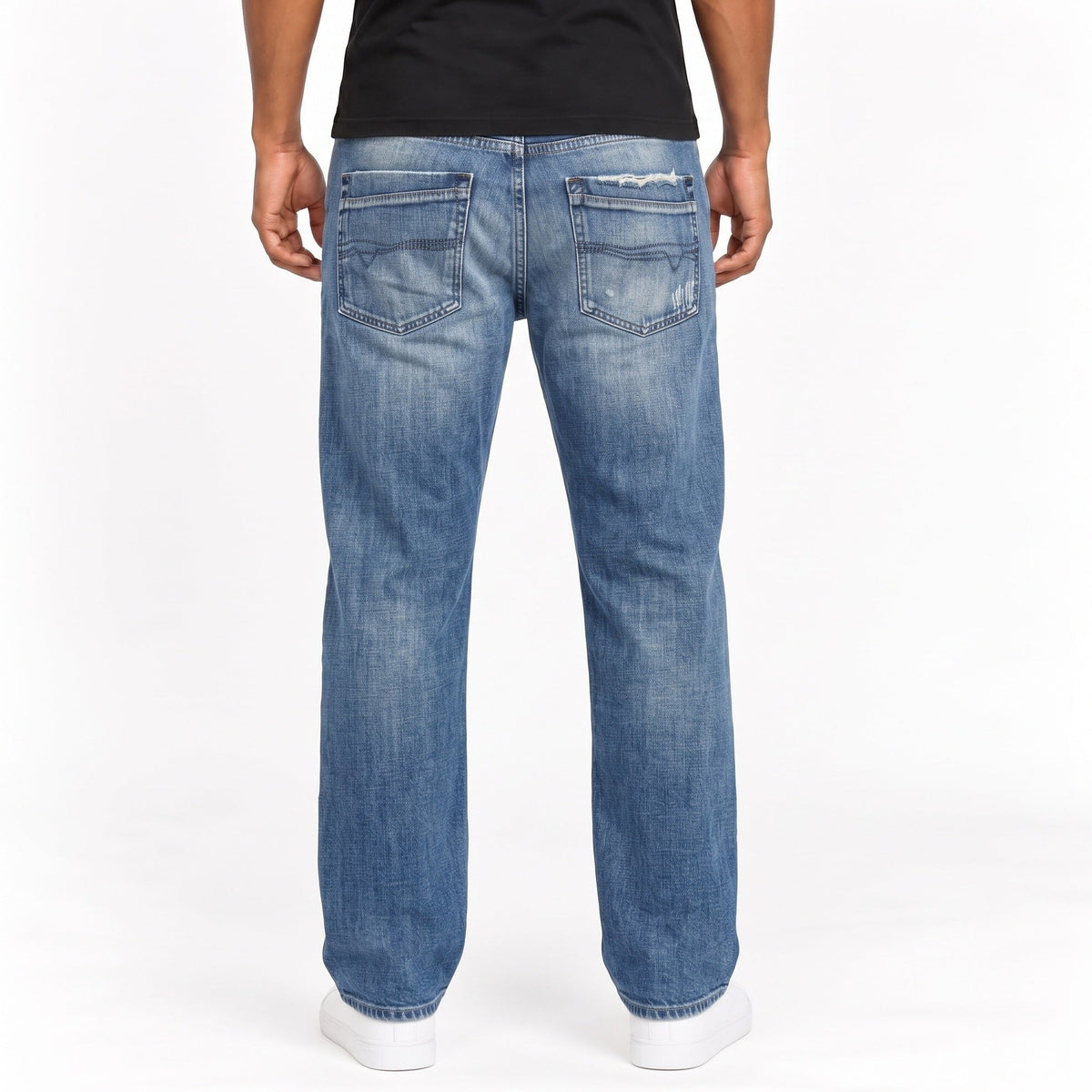 Diesel Baggy Washed Vintage Jeans | XS