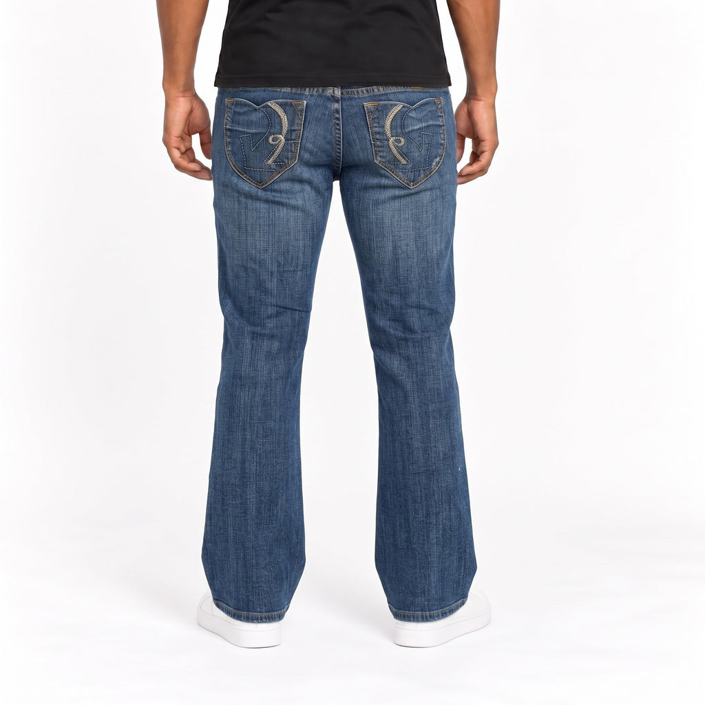 Y2K Bootcut Washed Vintage Jeans | XS