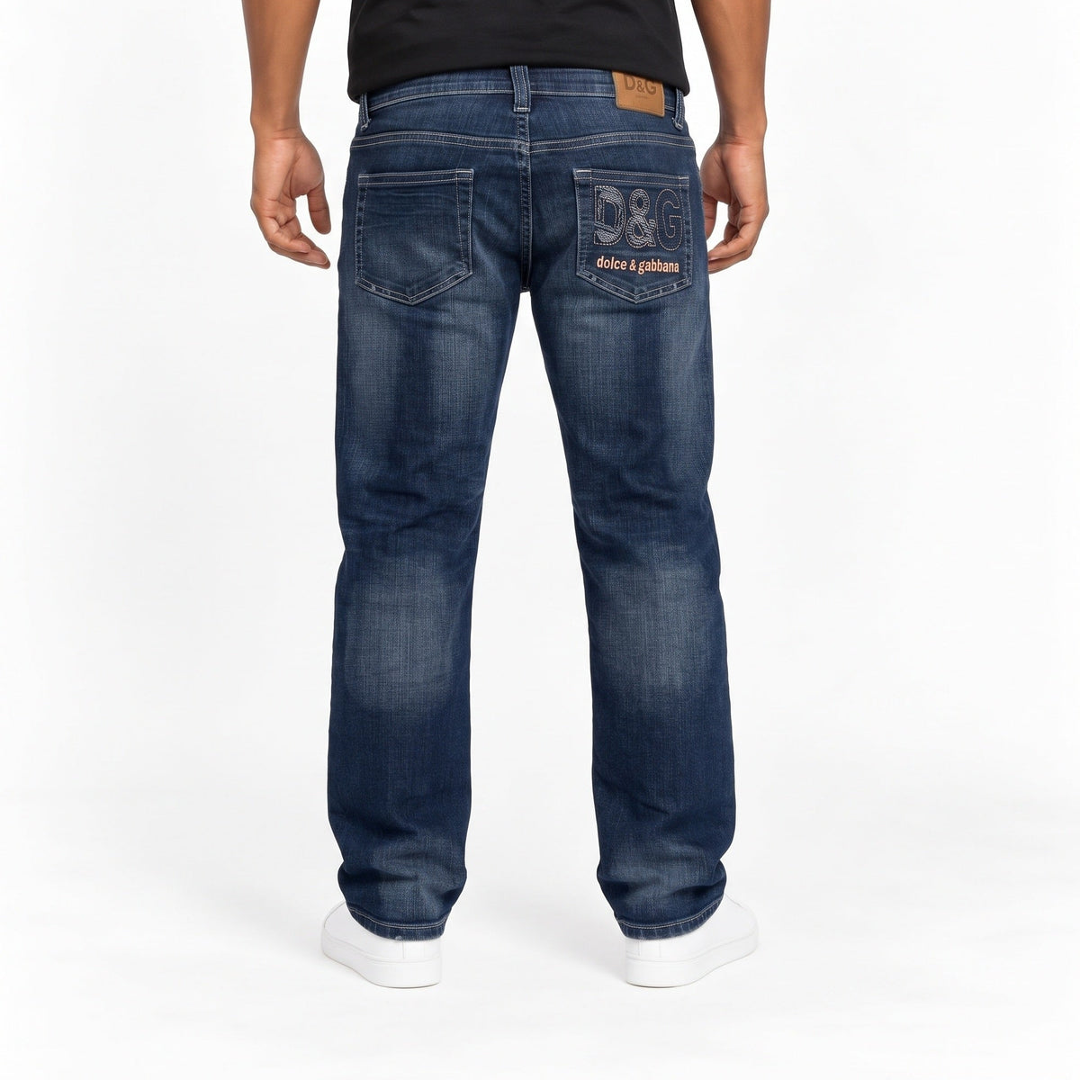 Dolce Gabana Back Print Vintage Jeans | XS