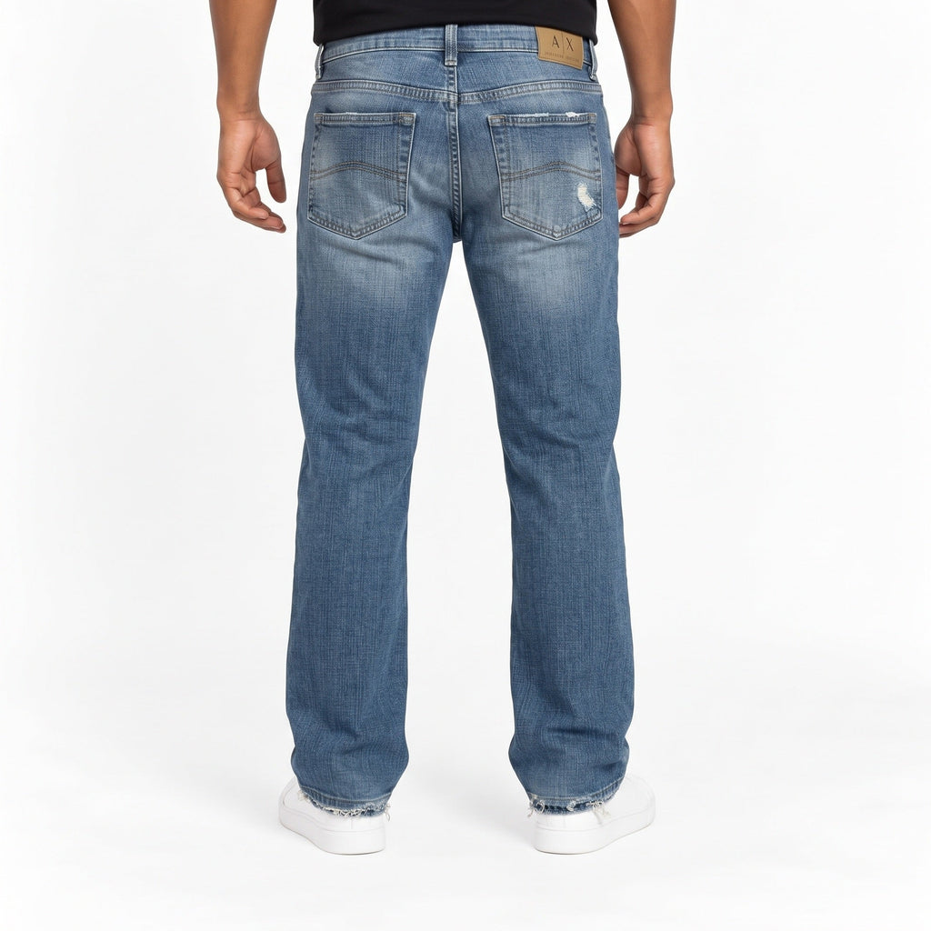 Armani Bootcut Washed Vintage Jeans | S