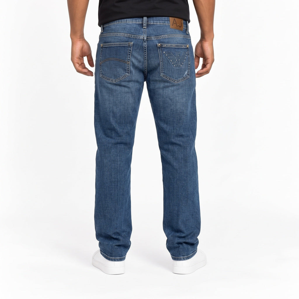 Armani Washed Vintage Jeans | S