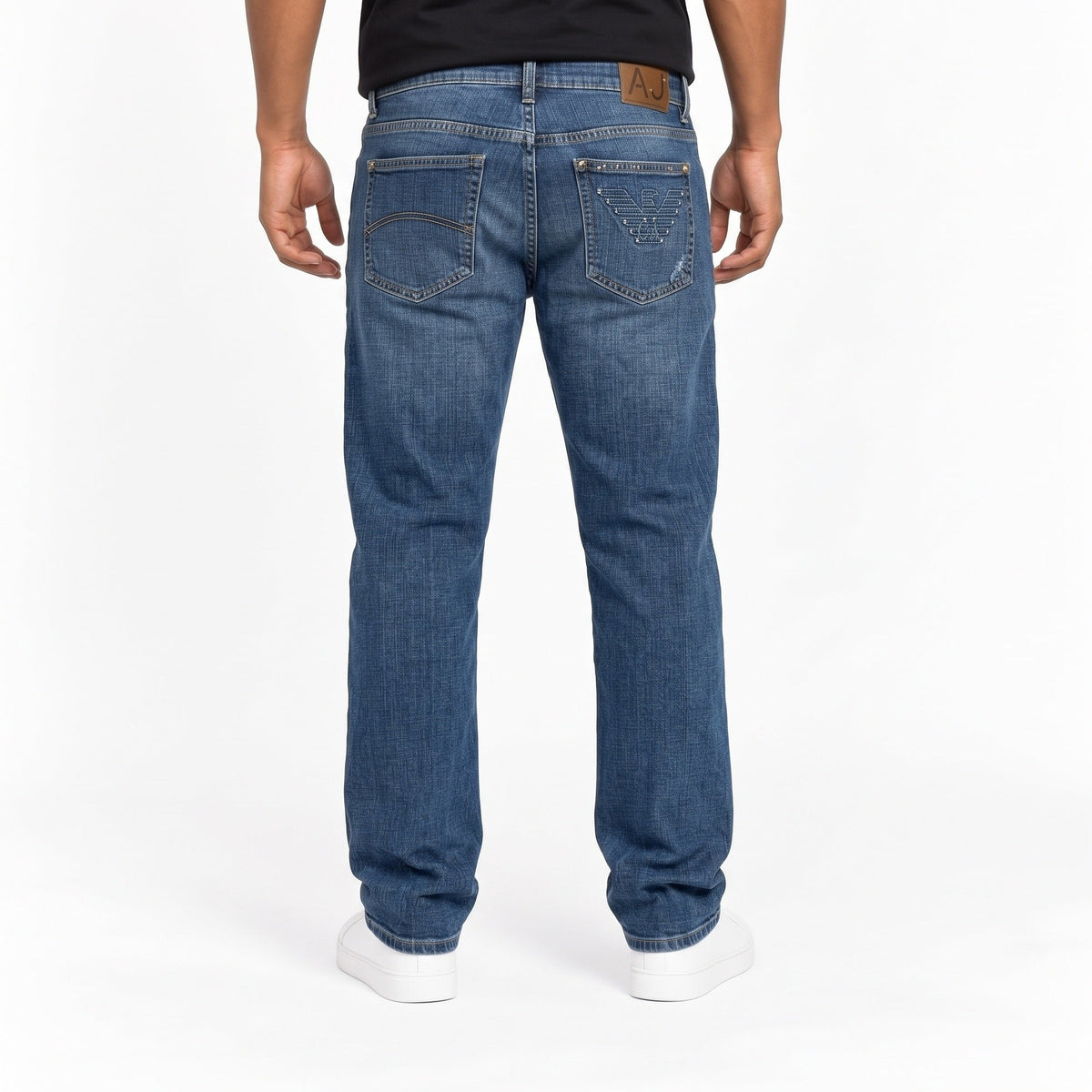 Armani Washed Vintage Jeans | S