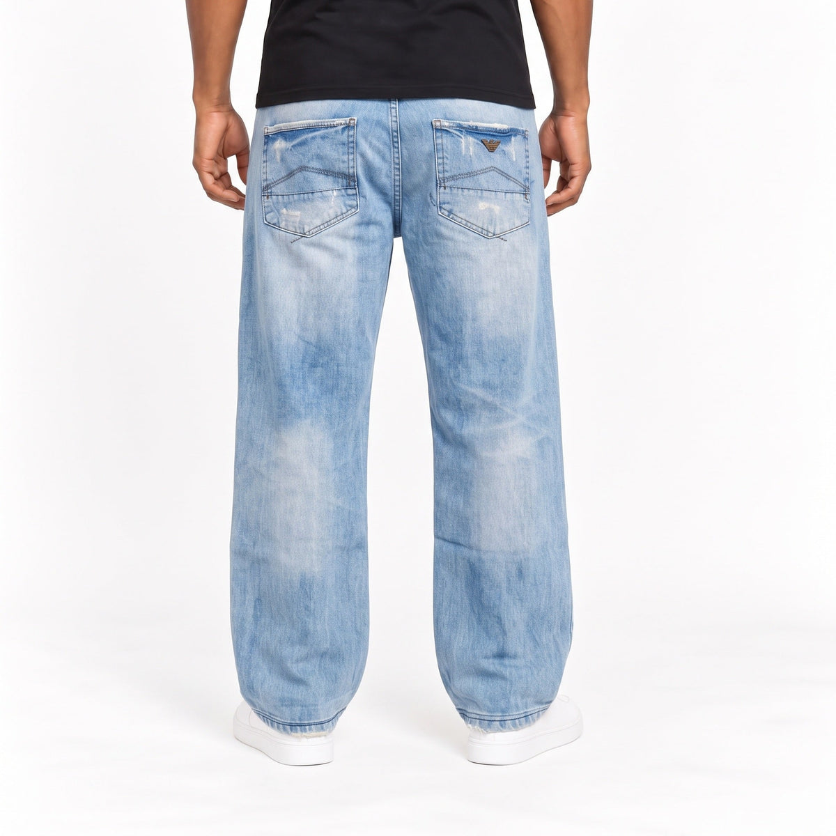 Armani Washed Vintage Jeans | S