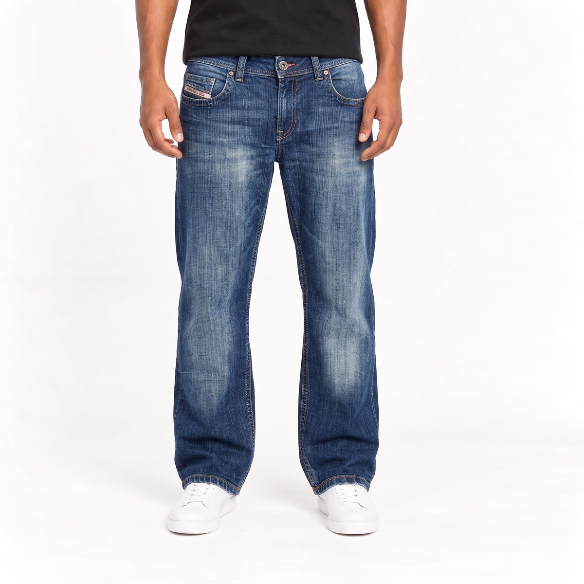 Diesel Bootcut Washed Vintage Jeans | XS