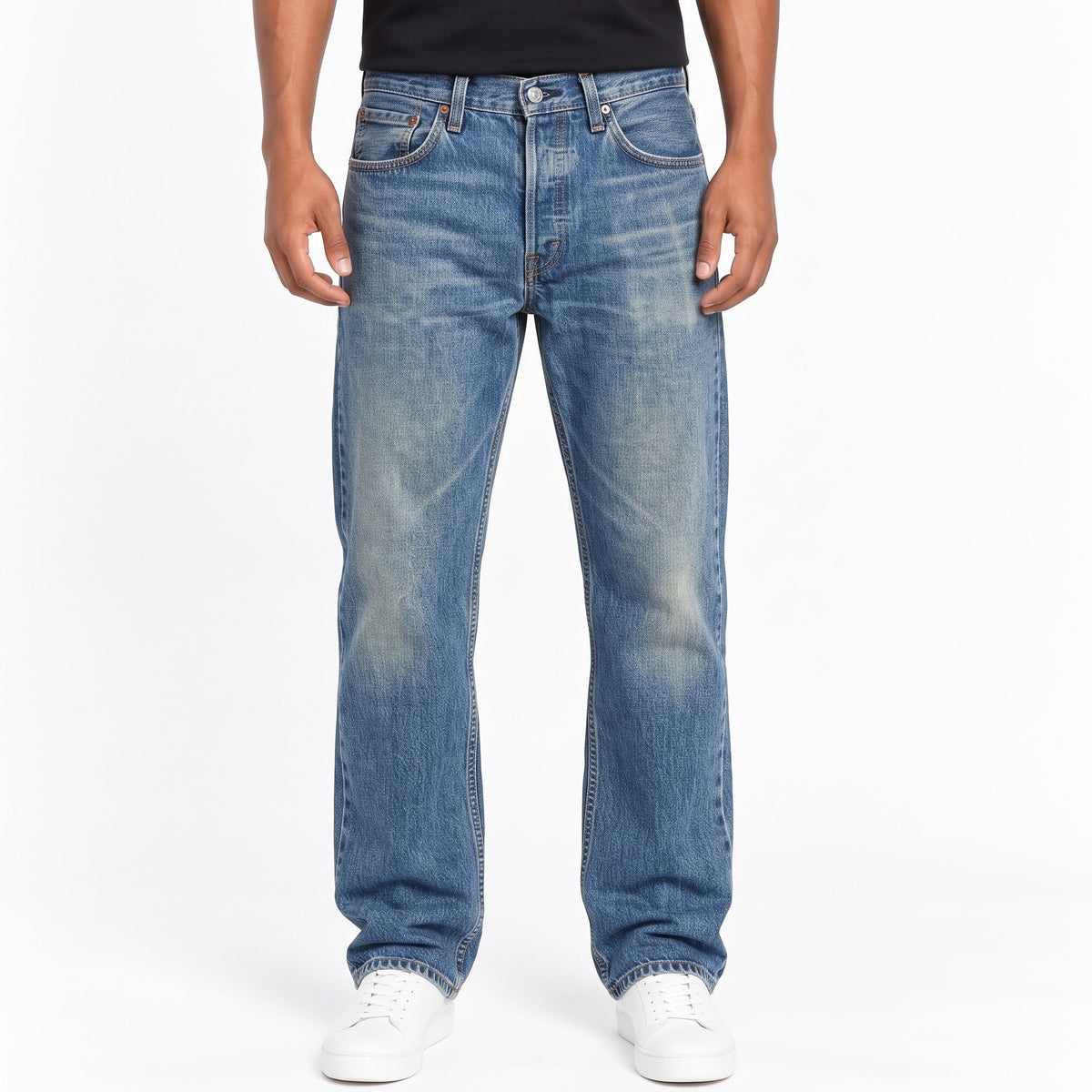 Levis 516 Washed Vintage Jeans | M