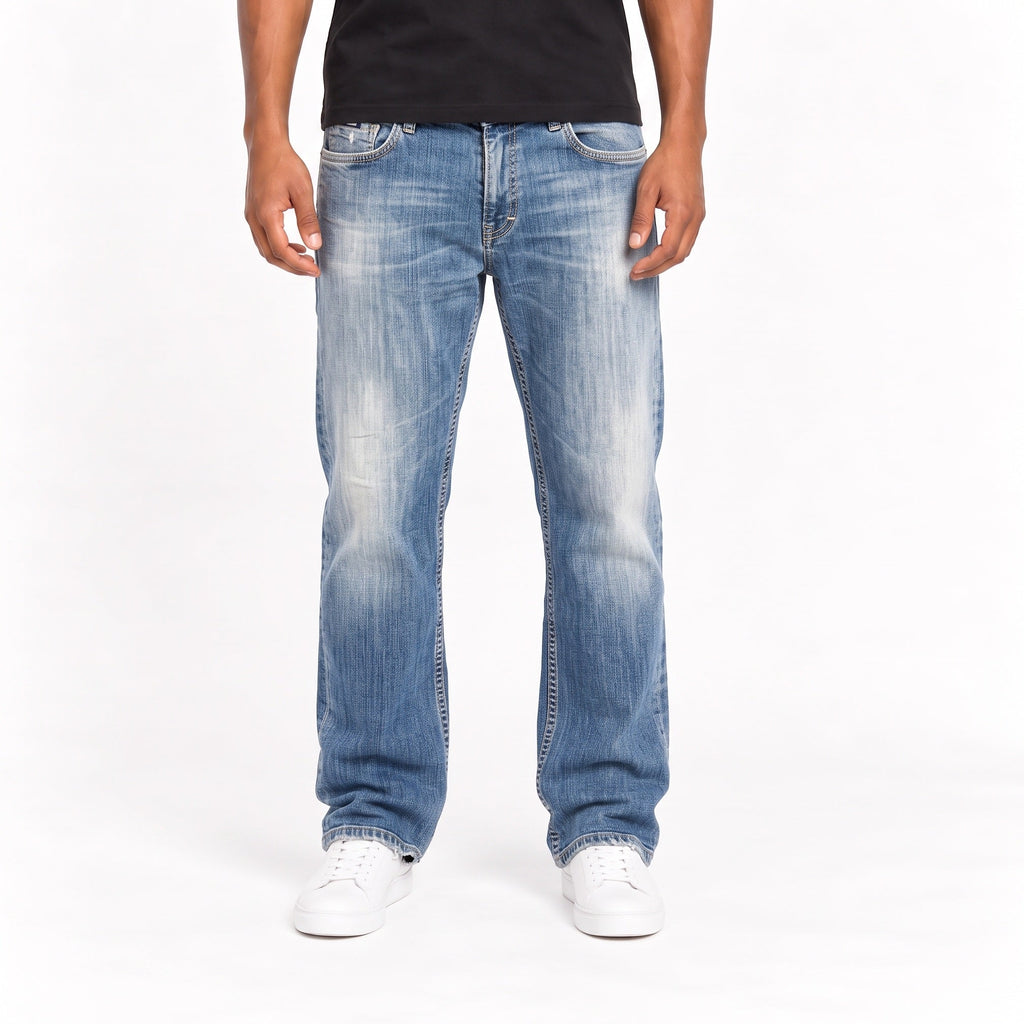 Gas Washed Vintage Jeans | M